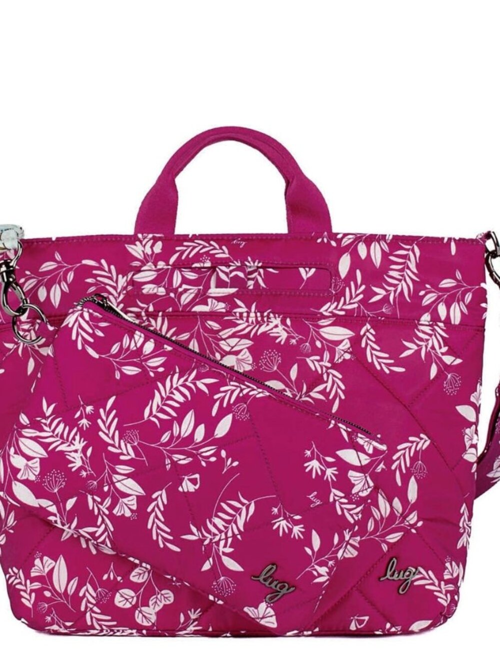 LUG - Tenor 2 pc Crossbody Bag in Flourish Berry